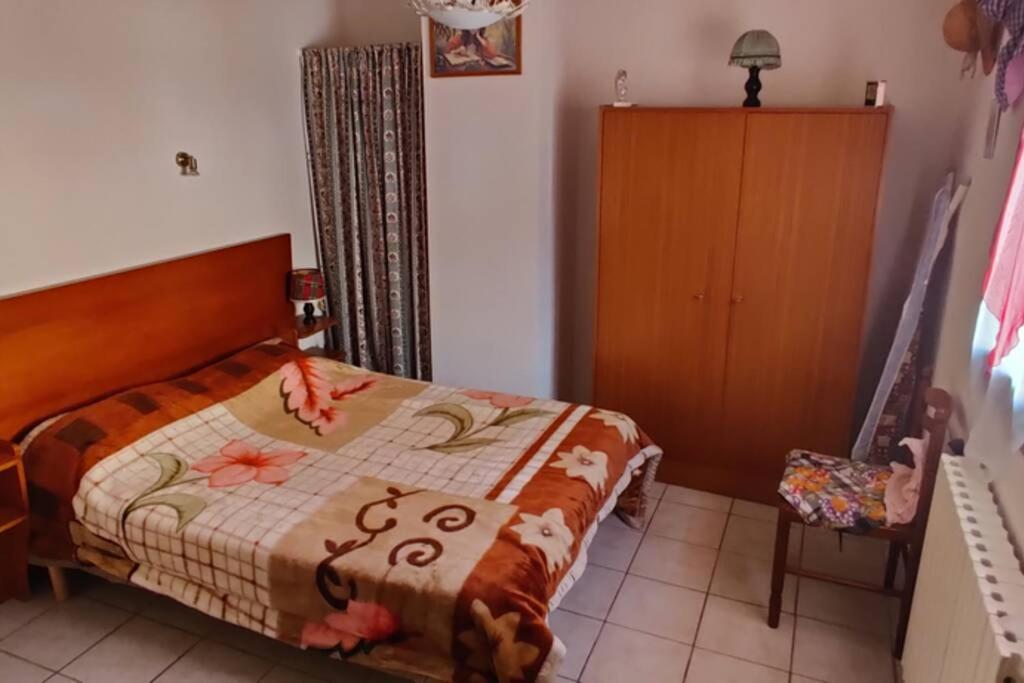 Maison calme indépendante et vue sur les montagnes Briançon Exterior foto